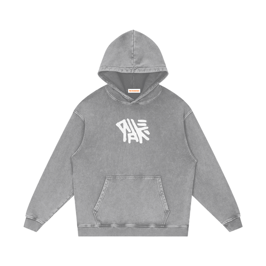 Snow Washed Stock Logo Hoodie
