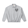Crest Heavyweight Fleece Polo Sweatshirt