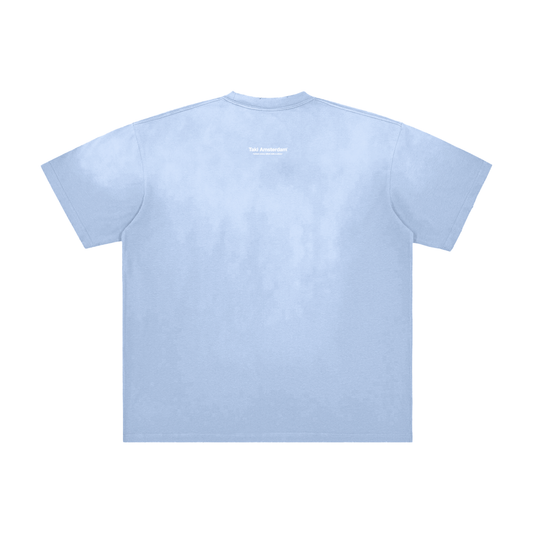 Blurred Vision Vintage Washed Frayed T-Shirt