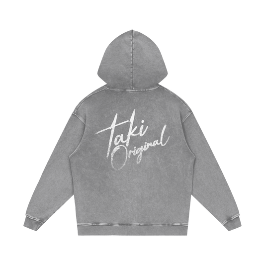 Snow Washed Stock Logo Hoodie