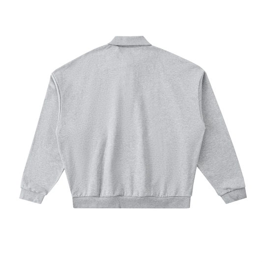 Crest Heavyweight Fleece Polo Sweatshirt