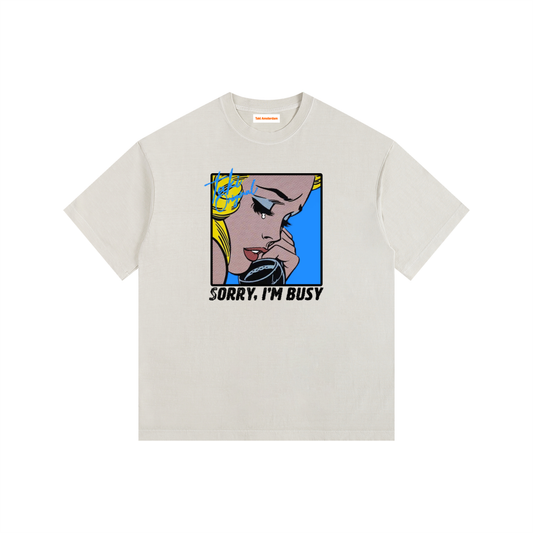 Vintage Washed Oversized Cotton T-Shirt