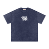 Stock Logo Snow Washed Oversized Cotton T-Shirt