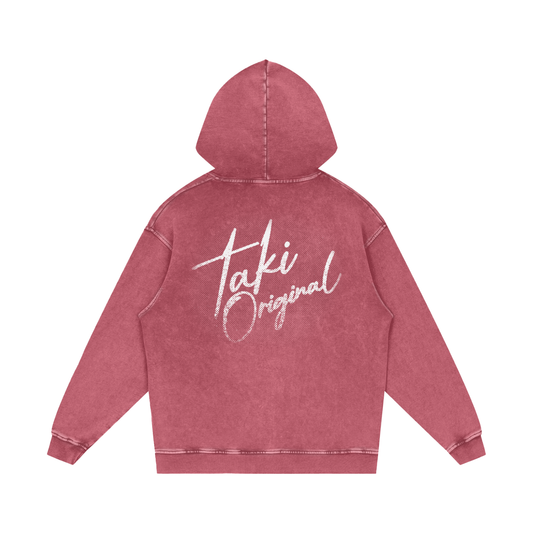 Snow Washed Stock Logo Hoodie