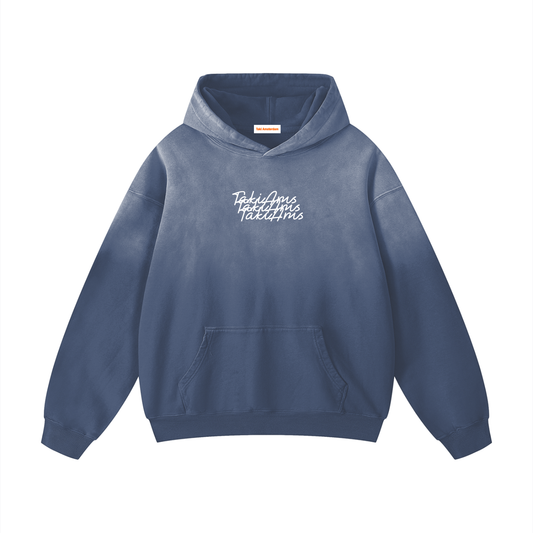 Triple T Heavyweight Sunfade Oversized Hoodie