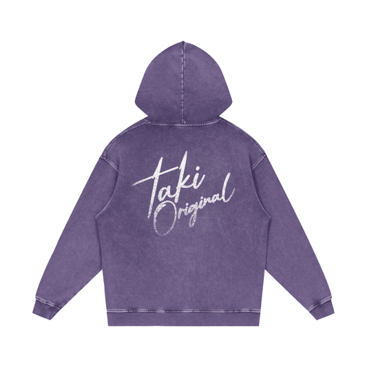 Snow Washed Stock Logo Hoodie