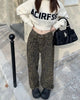 Taki leopard jeans