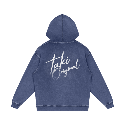 Snow Washed Stock Logo Hoodie
