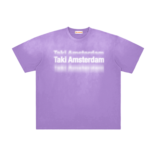 Blurred Vision Vintage Washed Frayed T-Shirt