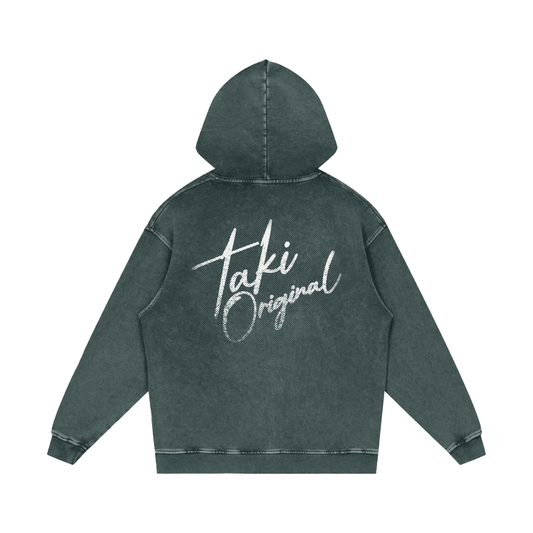 Snow Washed Stock Logo Hoodie