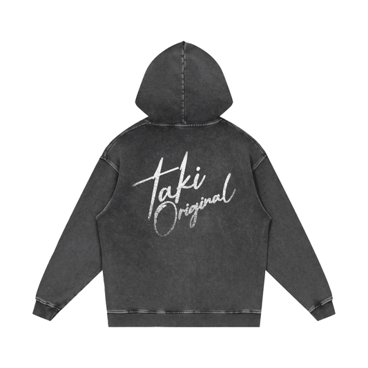 Snow Washed Stock Logo Hoodie